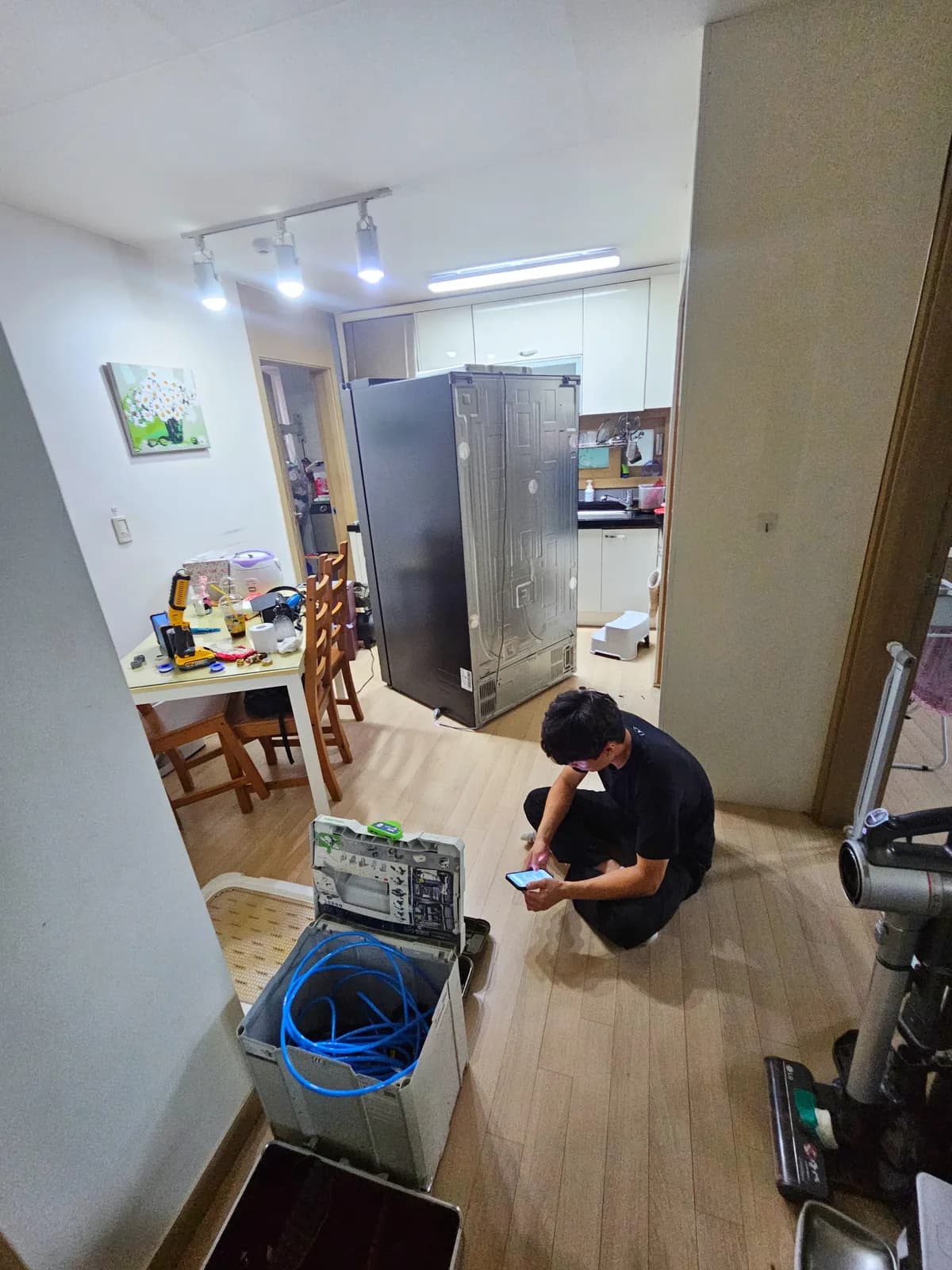 성동구 성수동 주방 배수관 누수 누수 탐지 참고 사진